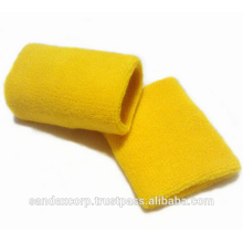 Bandas de sudor amarilla